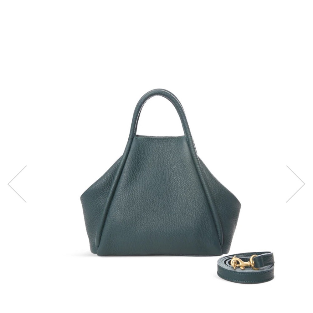 OLIVEVE TAYA TOP HANDLE CROSSBODY ITALIAN BUFFALO COWHIDE BAG